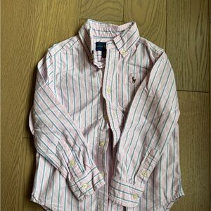 Ralph Lauren Pink and Blue Button Down Shirt